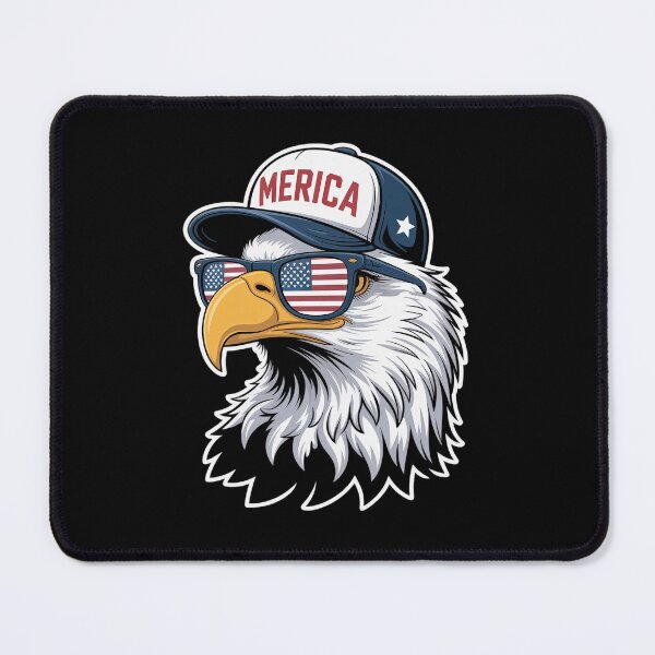 Item preview, American Bald Eagle Merica Cap 4th Of July USA Sunglasses Women Kids Men designed and sold by HaileyRobel.
