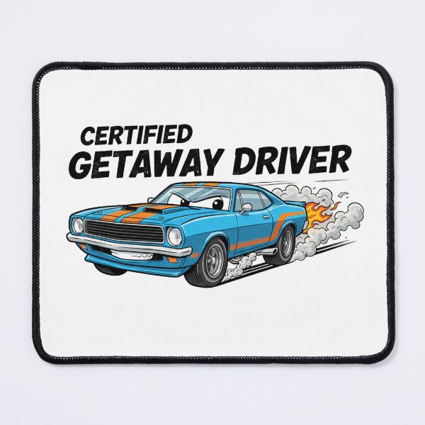 Item preview, Fast Cartoon Race Car Funny Getaway designed and sold by nhstaruna.