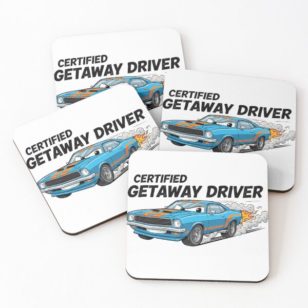 Item preview, Fast Cartoon Race Car Funny Getaway designed and sold by nhstaruna.