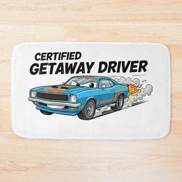 Item preview, Fast Cartoon Race Car Funny Getaway designed and sold by nhstaruna.