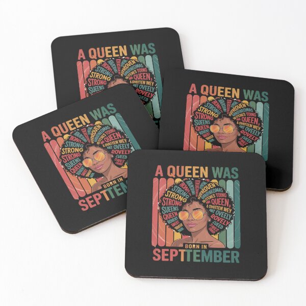 Item preview, A Queen Was Born In September African American Black Girl  designed and sold by VasilisLamArt.