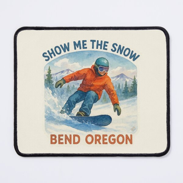 Item preview, Bend Oregon Snowboarder designed and sold by CAutumnTrapp.
