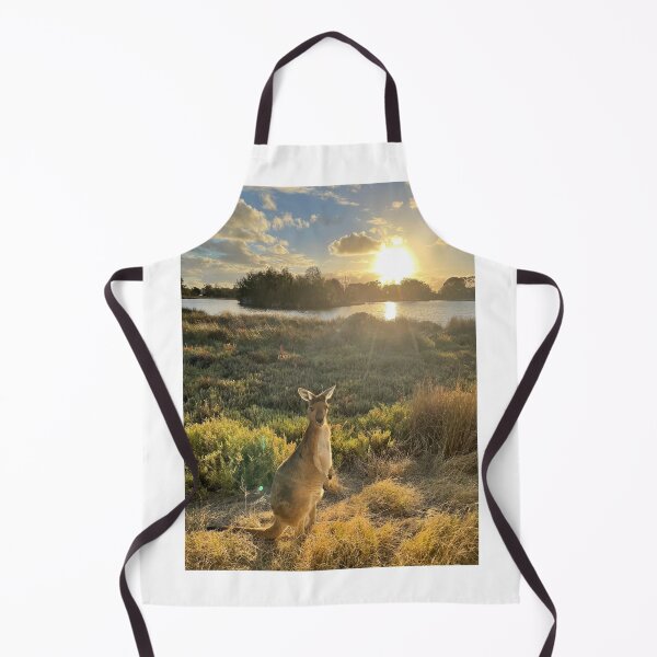 Item preview, Heirisson Island Kangaroo at Sunset – Perth Western Australia designed and sold by BCmessenger.