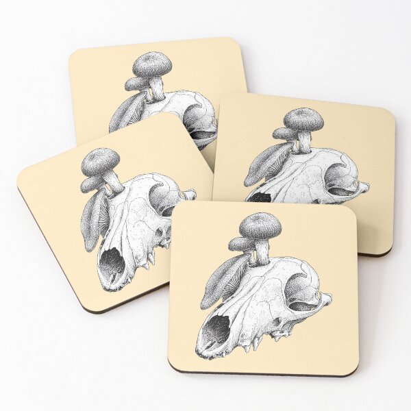 Item preview, Skull Fungus designed and sold by Naux | Design & Illustration.