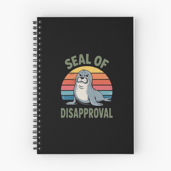 Item preview, Funny Seal of Disapproval for Beach Ocean Animal Lover  designed and sold by khorbiasieno.