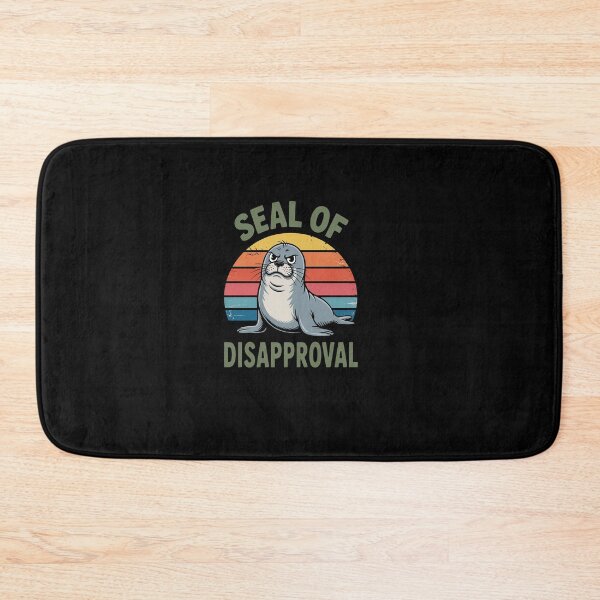 Item preview, Funny Seal of Disapproval for Beach Ocean Animal Lover  designed and sold by khorbiasieno.
