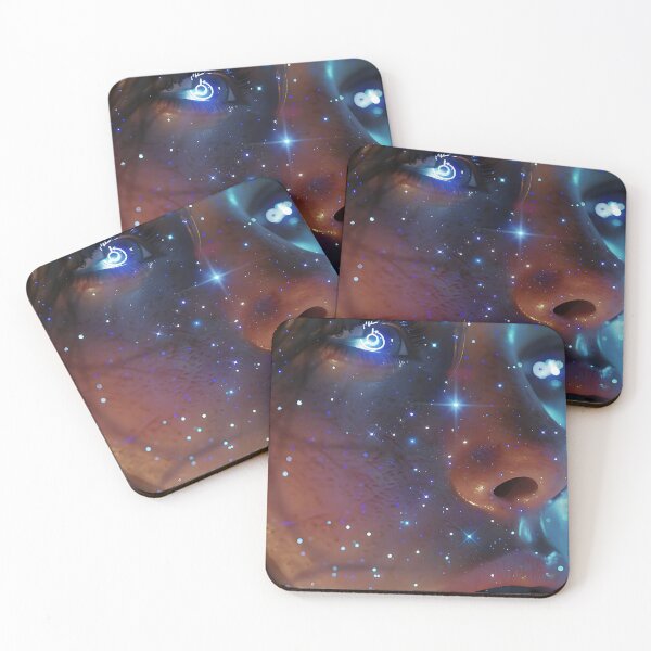 Item preview, A captivating close-up portrait of a woman's face designed and sold by CheerForGoods.