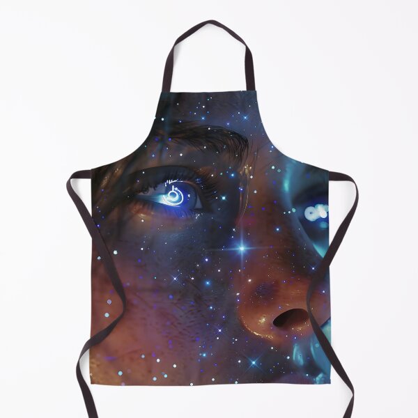 Item preview, A captivating close-up portrait of a woman's face designed and sold by CheerForGoods.
