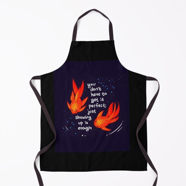 Item preview, You Don’t Have To Get It Perfect Goldfish designed and sold by AmyHammac.