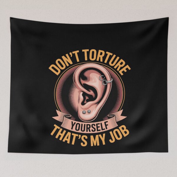 Item preview, Funny Body Piercing Quotes Sayings Sarcastic Piercer  designed and sold by MinaReinger.