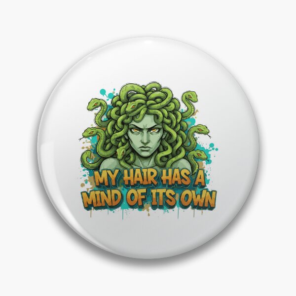 Item preview, My Hair Has A Mind Of Its Own Medusa designed and sold by Red Arts.