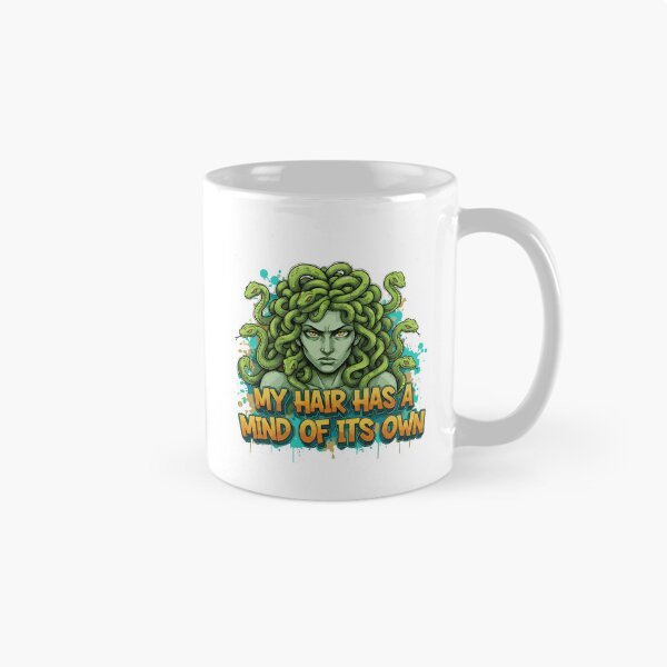 Item preview, My Hair Has A Mind Of Its Own Medusa designed and sold by Red Arts.