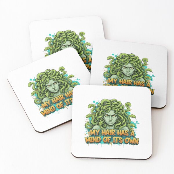 Item preview, My Hair Has A Mind Of Its Own Medusa designed and sold by Red Arts.