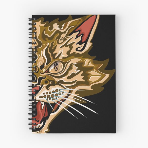 Item preview, Wildcat Snarl - original digital artwork designed and sold by NonDecafArt.