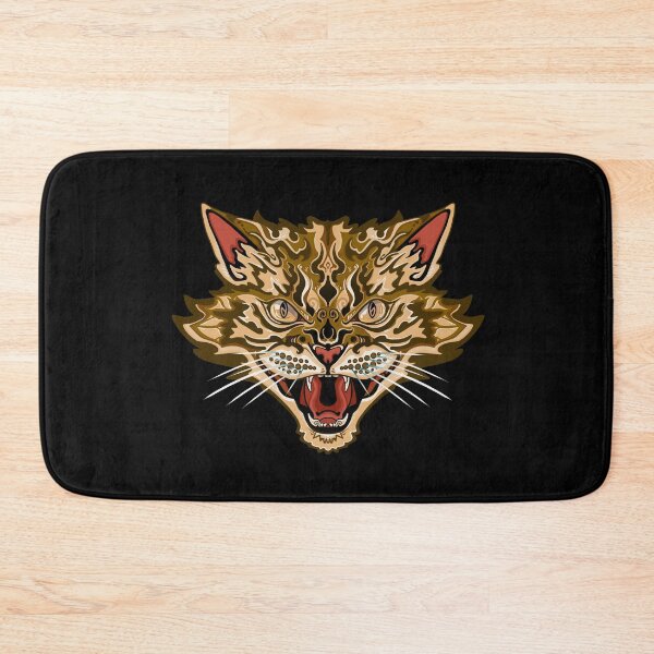 Item preview, Wildcat Snarl - original digital artwork designed and sold by NonDecafArt.