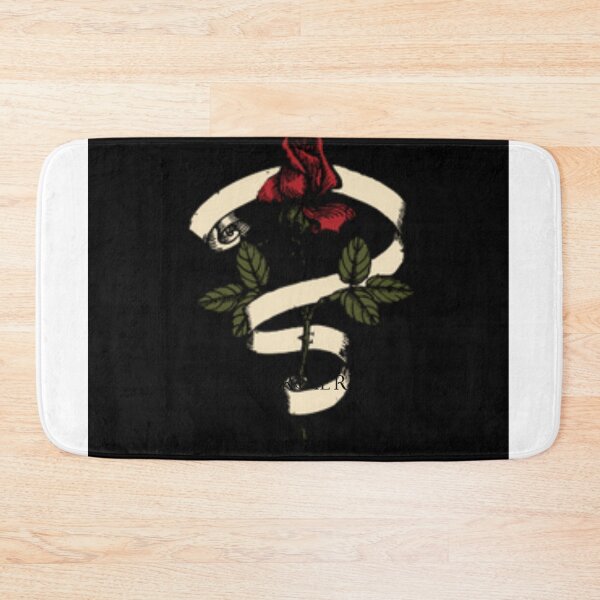 Item preview, S Ruler Red Rose Monogram Initial Letter S  designed and sold by BriarRoseSupply.