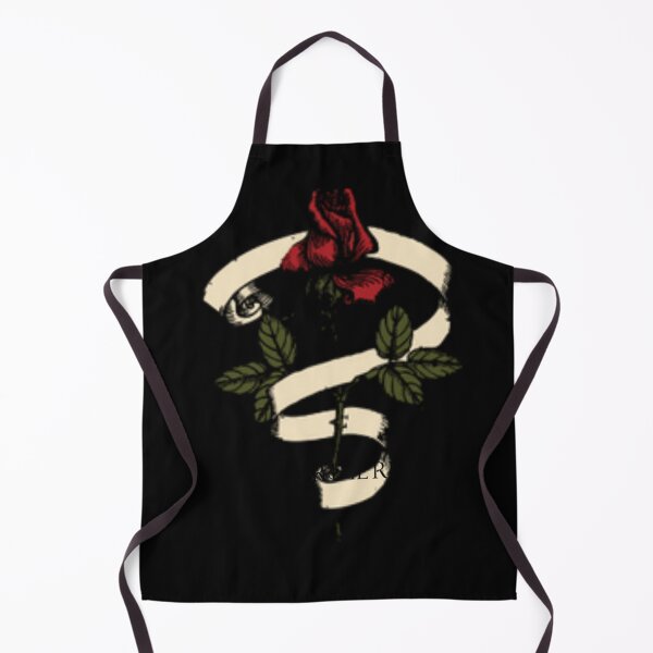 Item preview, S Ruler Red Rose Monogram Initial Letter S designed and sold by BriarRoseSupply.