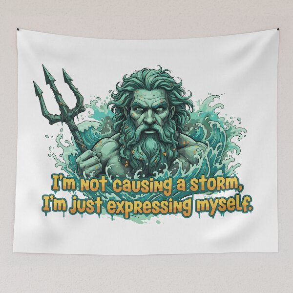 Item preview, Expressing Myself Poseidon Storm designed and sold by Red Arts.