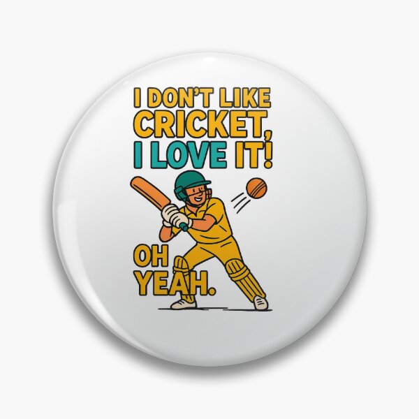 Item preview, I don't like cricket, I LOVE it! Oh Yeah  designed and sold by Andykinoz.