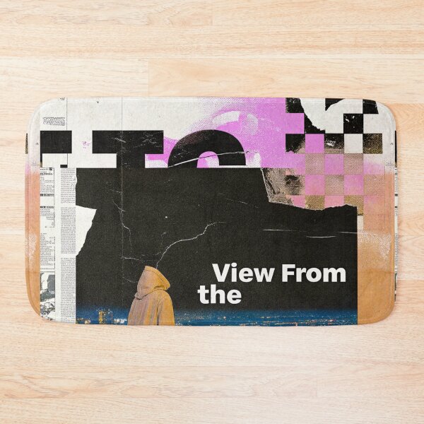 Item preview, Freedom at the Edge: A Rooftop City View designed and sold by Raw-Ink.
