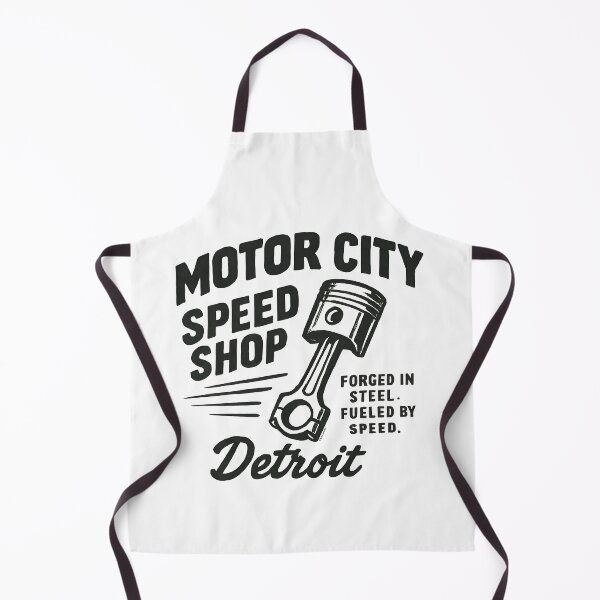 Artikelvorschau, Motor City Speed Shop – Detroit Edition entworfen und verkauft von Automotive Art by Greg.