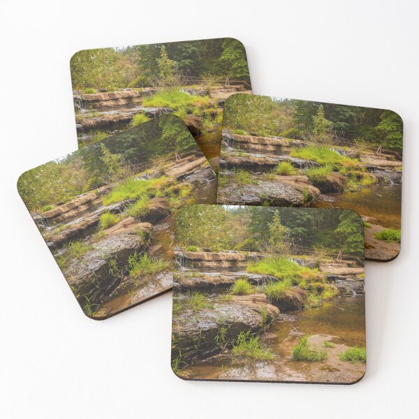 Item preview, Tranquil Forest Waterfall Scene designed and sold by jklune.