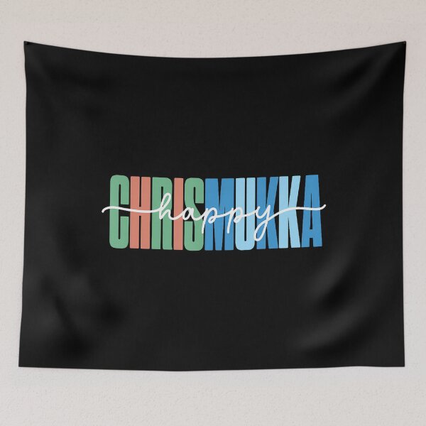 Item preview, Happy Chrismukkah Retro Interfaith Christmas Hanukkah designed and sold by EstherDiane.