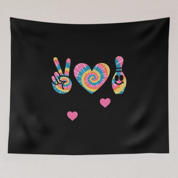Item preview, Peace Love Bowling designed and sold by HardcoreTour.