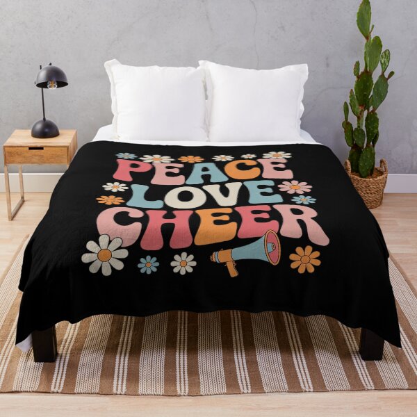 Item preview, Peace Love Cheer Cheerleader Cheerleading designed and sold by HardcoreTour.