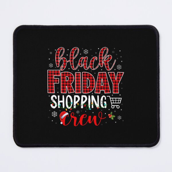 Item preview, Funny Friday Shopping Crew Christmas Black Shopping Family designed and sold by DeannaAntoin.
