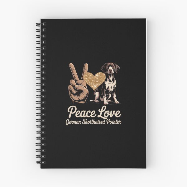 Item preview, Peace Love GSP German Shorthaired Pointer Dog Lover designed and sold by HardcoreTour.