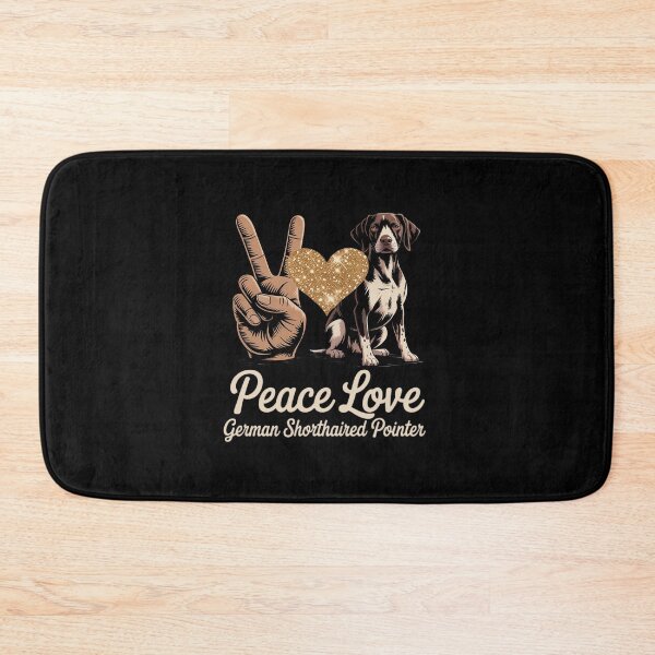 Item preview, Peace Love GSP German Shorthaired Pointer Dog Lover designed and sold by HardcoreTour.