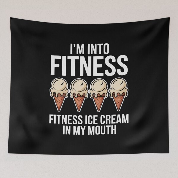 Item preview, Fitness Ice Cream In My Mouth Gelato Funny Ice Cream designed and sold by RayArmstrong.