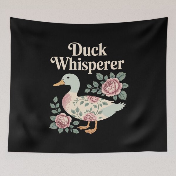 Item preview, Duck Whisperer Flower Funny Farming Farm Animal Farmer Gift  designed and sold by AmparoBoyle.