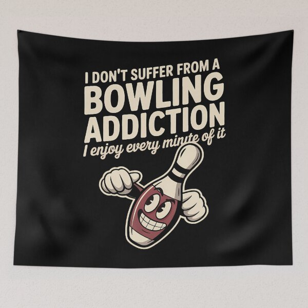 Item preview, Bowling Addict Enjoy Every Minute Humorous Design designed and sold by JacquelineEnri.