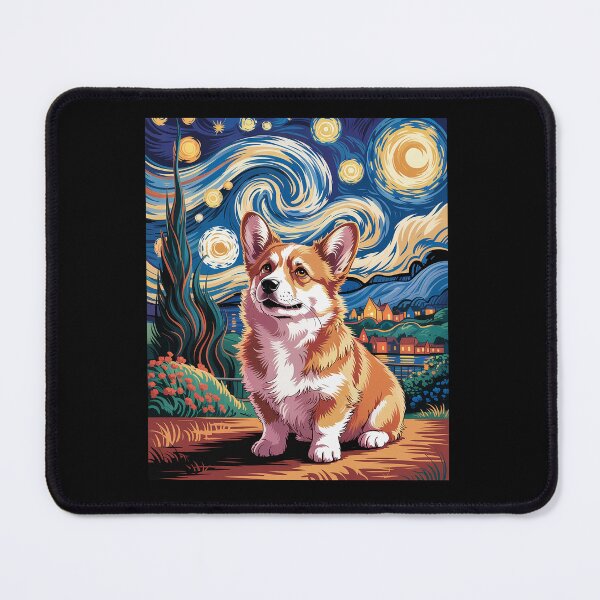Item preview, Dog Red Heeler Starry Night Painting Van Gogh Animal Pet Men Women Kids designed and sold by VasilisLamArt.