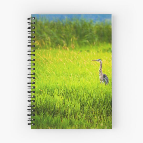 Item preview, Heron in Lush Green Field designed and sold by jklune.