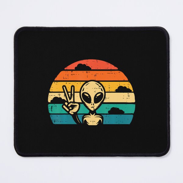 Item preview, Alien Peace Sunset Retro Ufo Extraterrestrial Women Men Kids designed and sold by LeanneSandra.