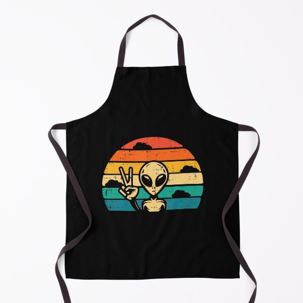 Item preview, Alien Peace Sunset Retro Ufo Extraterrestrial Women Men Kids designed and sold by LeanneSandra.