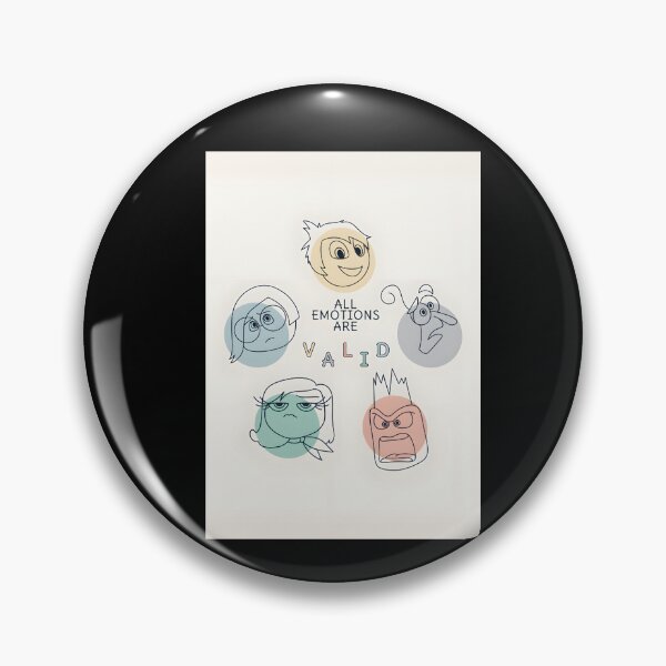 Item preview, Inside Out All Emotions Are Valid Art Print designed and sold by AmyHammac.