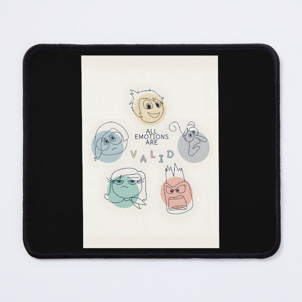 Item preview, Inside Out All Emotions Are Valid Art Print designed and sold by AmyHammac.