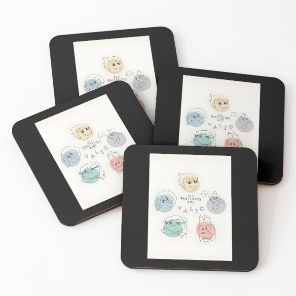 Item preview, Inside Out All Emotions Are Valid Art Print designed and sold by AmyHammac.