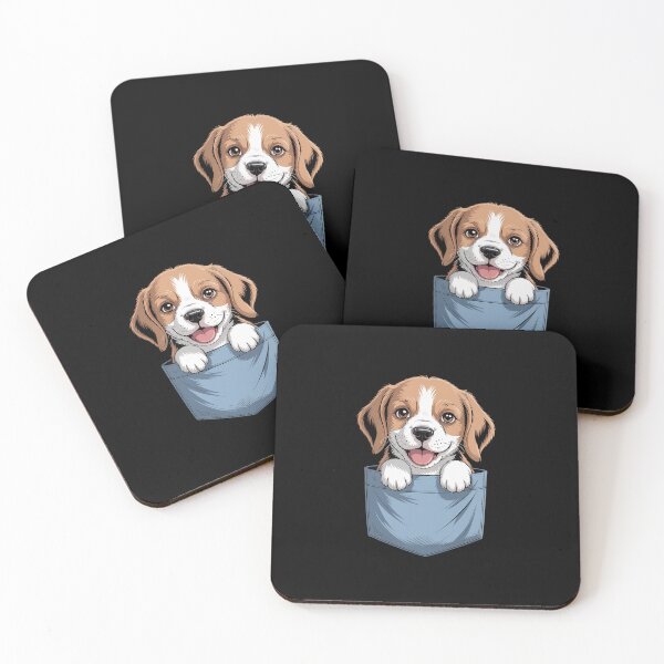 Item preview, Cute Puppy in Your Pocket Peeking Dogs Pet Animal Dog Lover Men Women Kids  designed and sold by VasilisLamArt.