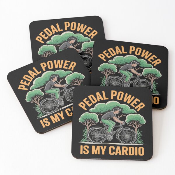 Item preview, Pedal Power Is My Cardio Eco Cycling designed and sold by HardcoreTour.