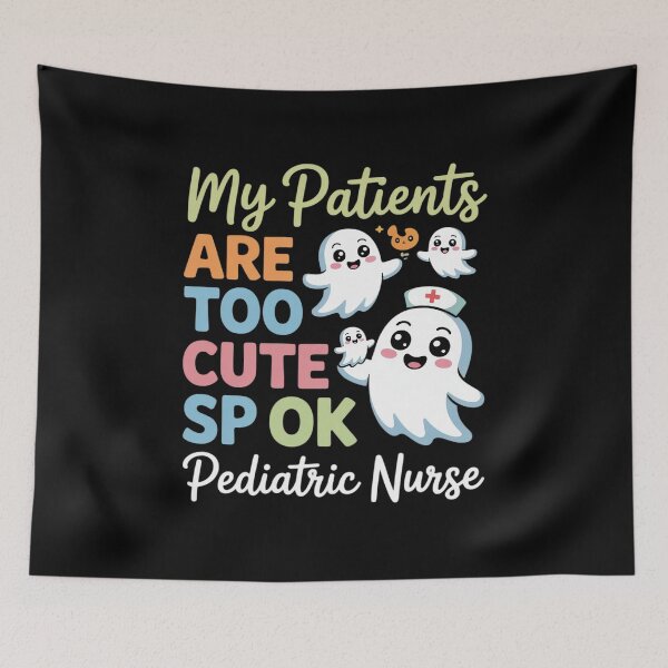 Item preview, Pediatric Nurse My Patients are Too Cute to Spook Ghosts designed and sold by HardcoreTour.