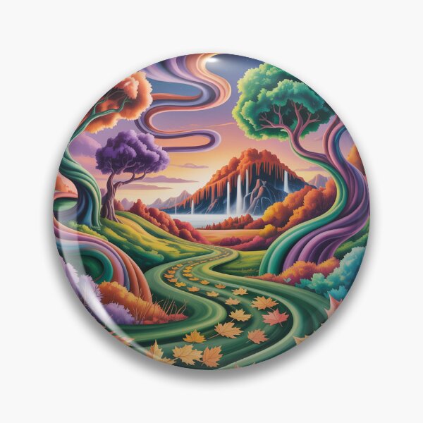 Item preview, A surrealistic autumn landscape. designed and sold by Lilashakti ⭐️ ⭐️ ⭐️ ⭐️ ⭐️.