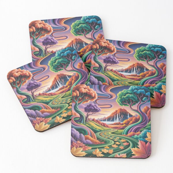 Item preview, A surrealistic autumn landscape. designed and sold by Lilashakti ⭐️ ⭐️ ⭐️ ⭐️ ⭐️.