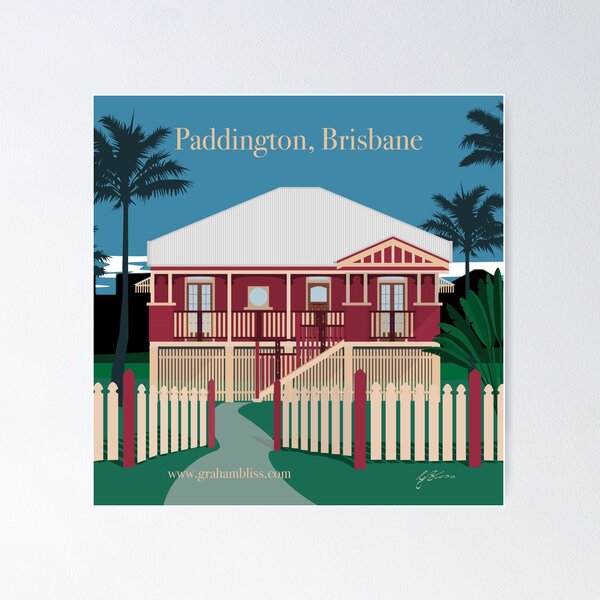 Item preview, Paddington, Brisbane designed and sold by Graham Bliss.