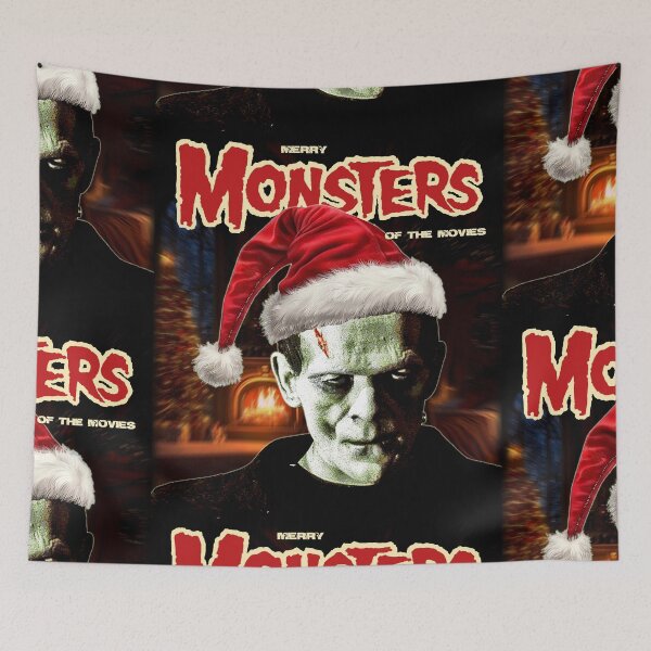 Item preview, Merry Monsters of the Movies Santastein designed and sold by 90snerd.