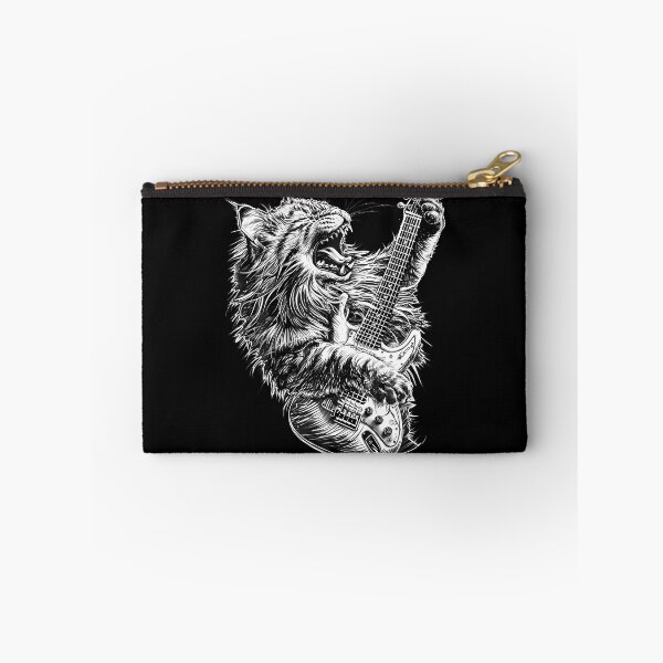 Item preview, Music Cat Jamming With A Passion For Guitar And Rock designed and sold by MarcellaTerri.
